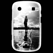 Coque Blackberry Bold 9900 Personnage en noir et blanc PR