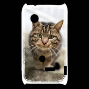 Coque Sony Xperia Typo Portrait de chat PR