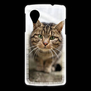 Coque LG Nexus 5 Portrait de chat PR
