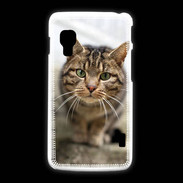 Coque LG L5 2 Portrait de chat PR