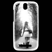 Coque HTC One SV Chanteuse de country PR