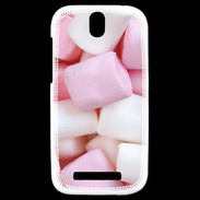 Coque HTC One SV Bonbons chamallos