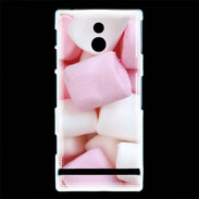 Coque Sony Xperia P Bonbons chamallos