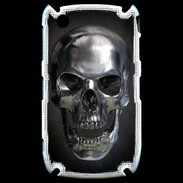 Coque Blackberry 8520 Tête de mort en métal