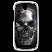 Coque HTC One SV Tête de mort en métal