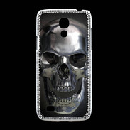 Coque Samsung Galaxy S4mini Tête de mort en métal