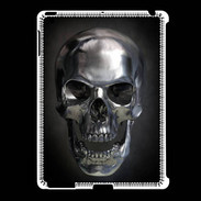Coque iPad 2/3 Tête de mort en métal
