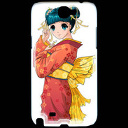 Coque Samsung Galaxy Note 2 Manga féminin