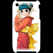 Coque iPhone 3G / 3GS Manga féminin