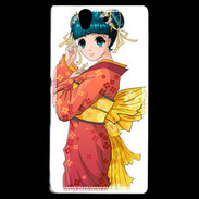 Coque Sony Xperia Z Manga féminin