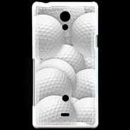 Coque Sony Xperia T Balles de golf en folie