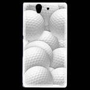 Coque Sony Xperia Z Balles de golf en folie