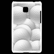 Coque LG Optimus L3 II Balles de golf en folie