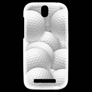 Coque HTC One SV Balles de golf en folie