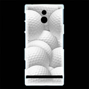 Coque Sony Xperia P Balles de golf en folie