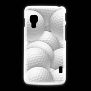 Coque LG L5 2 Balles de golf en folie