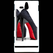 Coque Sony Xperia U Escarpins semelles rouges 4