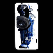 Coque HTC One Max Bugatti bleu type 33