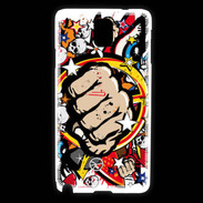 Coque Samsung Galaxy Note 3 Graffiti free fight
