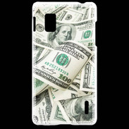 Coque LG Optimus G Fond dollars 10