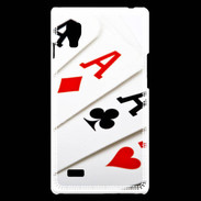 Coque LG Optimus L9 Poker 4 as