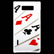Coque LG Optimus L7 Poker 4 as