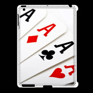 Coque iPad 2/3 Poker 4 as