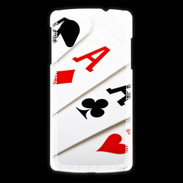 Coque LG Nexus 5 Poker 4 as