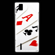 Coque Huawei Ascend P2 Poker 4 as