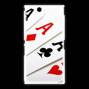 Coque Sony Xpéria Z Ultra Poker 4 as