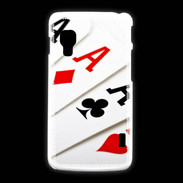 Coque LG L5 2 Poker 4 as