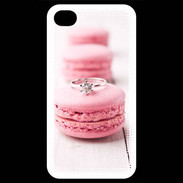Coque iPhone 4 / iPhone 4S Amour de macaron