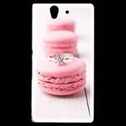 Coque Sony Xperia Z Amour de macaron