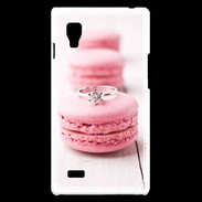 Coque LG Optimus L9 Amour de macaron