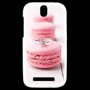 Coque HTC One SV Amour de macaron