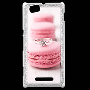 Coque Sony Xperia M Amour de macaron