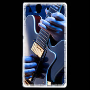 Coque Sony Xperia Z Musicien à la guitare 10