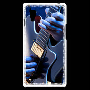 Coque LG Optimus L9 Musicien à la guitare 10