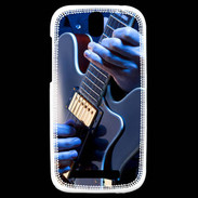 Coque HTC One SV Musicien à la guitare 10