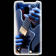 Coque LG P990 Musicien à la guitare 10