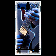 Coque Sony Xperia U Musicien à la guitare 10