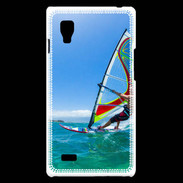 Coque LG Optimus L9 Planche à voile au soleil