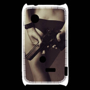 Coque Sony Xperia Typo Attention maîtresse dangereuse