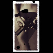 Coque Nokia Lumia 720 Attention maîtresse dangereuse