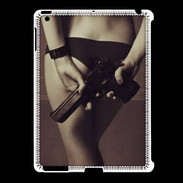 Coque iPad 2/3 Attention maîtresse dangereuse