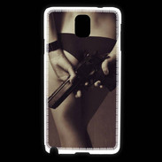 Coque Samsung Galaxy Note 3 Attention maîtresse dangereuse