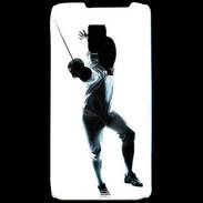 Coque LG P990 J'aime l'escrime