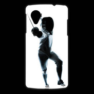 Coque LG Nexus 5 J'aime l'escrime