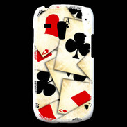 Coque Samsung Galaxy S3 Mini Carte de poker vintage 50