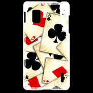 Coque LG Optimus G Carte de poker vintage 50
